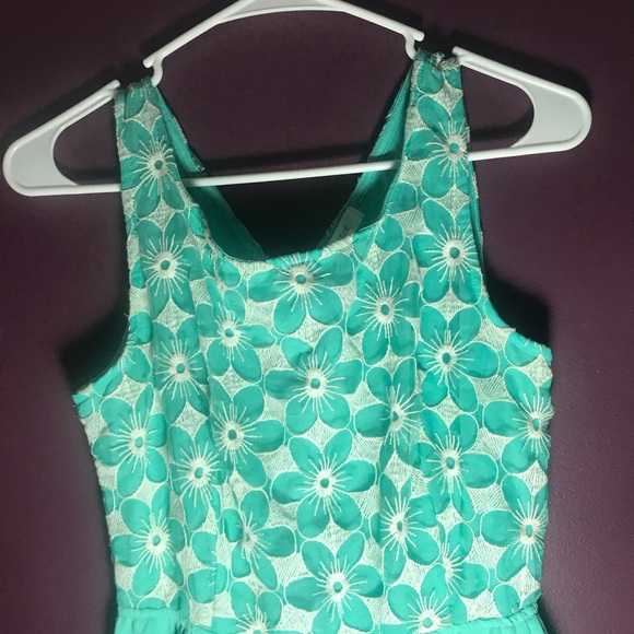 Delicate Turquoise Dress - Picture 2 of 6